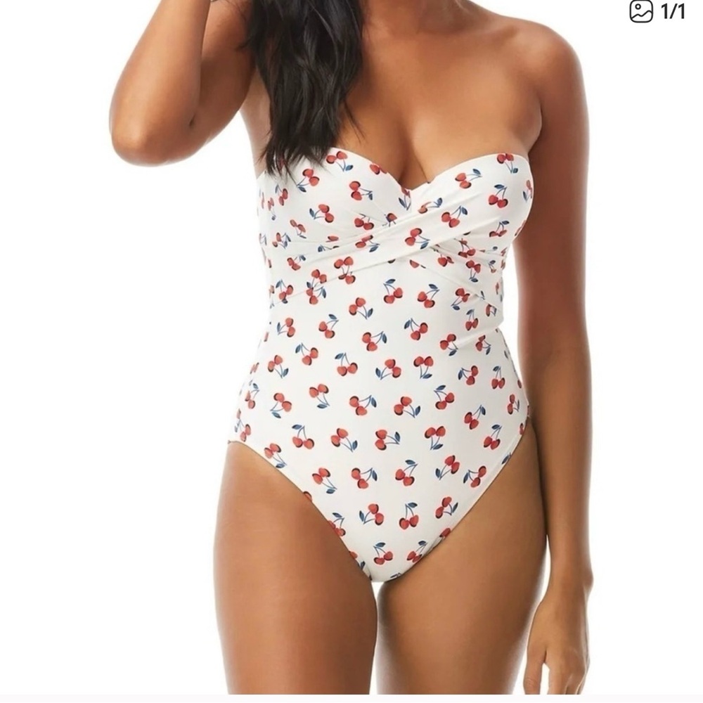 Kate Spade Cherry Patterned Swimwear - Picture 4 of 4